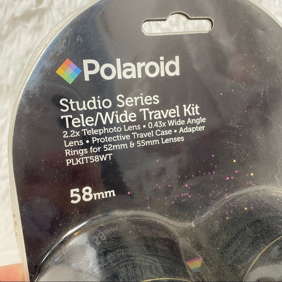 NEW Bundle of Polaroid Studio Series Tele/Wide Travel Kit & Pro Slave Flash Set - Picture 3 of 11